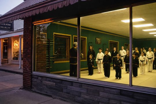 American storefront kung fu school after the 1970s boom