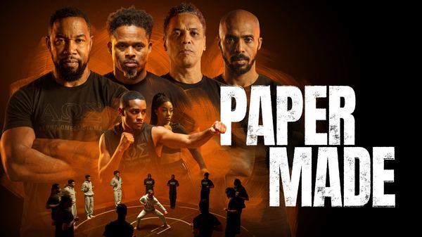 Paper Made: martial arts feature film key art